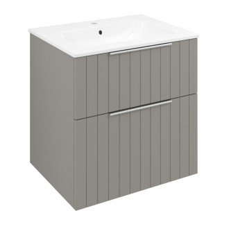 CIRASA umyvadlová skříňka 59,2x64x46cm, agila strip CR601-4343S