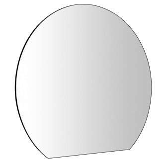 DARA CUT zrcadlo s LED podsvícením 20W, ? 100x90cm, topná fólie 30562CI