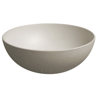 FORMIGO betonové umyvadlo na desku, ? 39cm, písková FG314