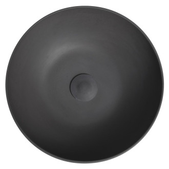 FORMIGO betonové umyvadlo na desku, ? 39cm, antracit FG316