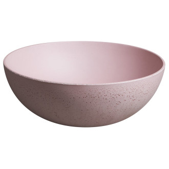 FORMIGO betonové umyvadlo na desku, ? 39cm, růžová FG321