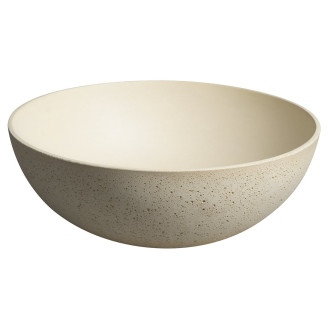 FORMIGO betonové umyvadlo na desku, ? 39cm, žlutá FG322