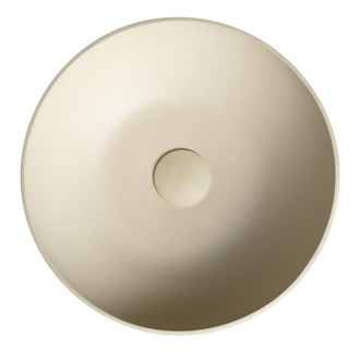 FORMIGO betonové umyvadlo na desku, ? 39cm, žlutá FG322