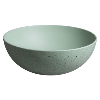 FORMIGO betonové umyvadlo na desku, ? 39cm, zelená FG323