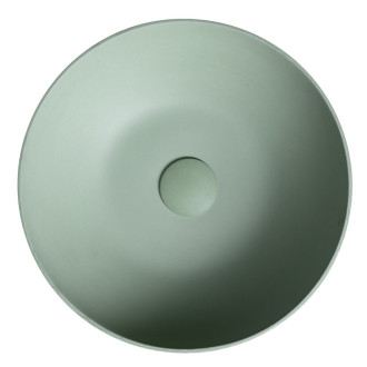 FORMIGO betonové umyvadlo na desku, ? 39cm, zelená FG323