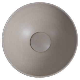 MINOR betonové umývátko na desku, ? 26cm, písková MR26014