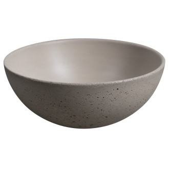 MINOR betonové umývátko na desku, ? 26cm, písková MR26014