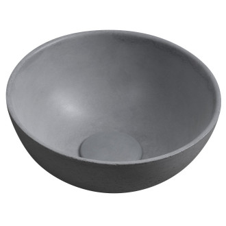 MINOR betonové umývátko na desku, ? 26cm, šedá MR26017