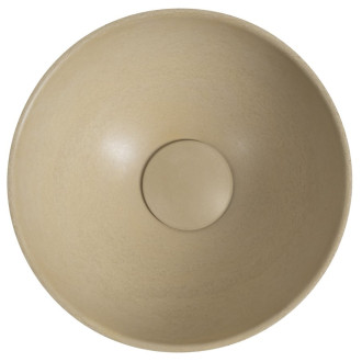 MINOR betonové umývátko na desku, ? 26cm, žlutá MR26022