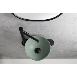 MINOR betonové umývátko na desku, ? 26cm, zelená MR26023