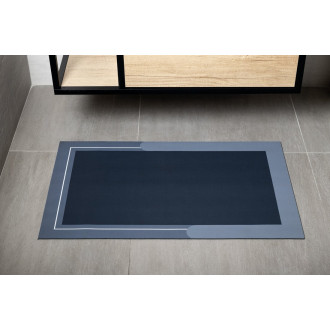Koupelnová předložka 50x80cm, absorpční, modrá PCD012