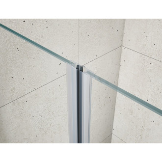 LORO sprchové dveře dvoukřídlé 1100mm, čiré sklo GN4311