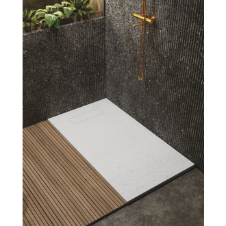 ELEA sprchová vanička litý mramor, 160x90cm, bílá PEL16090 55332