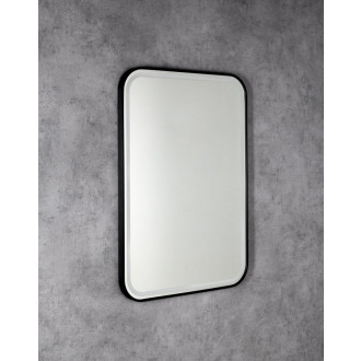 CETIS zrcadlo s LED osvětlením 60x80cm, černá mat CT080