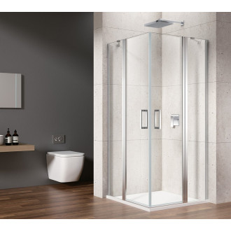 LORO obdélníkový sprchový kout 1000x800 mm, rohový vstup GN4810-02