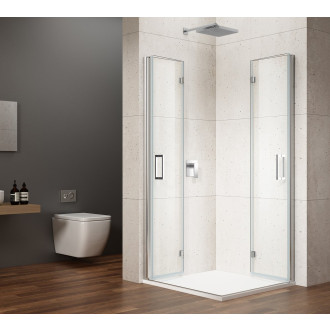 LORO obdélníkový sprchový kout 900x700mm, rohový vstup GN4790-02