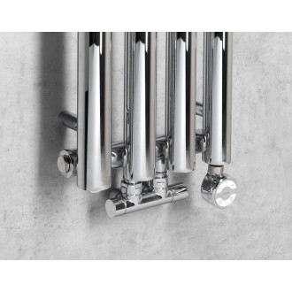 PILON otopné těleso 270x1800mm, se čtyřmi háčky pro ručník, chrom