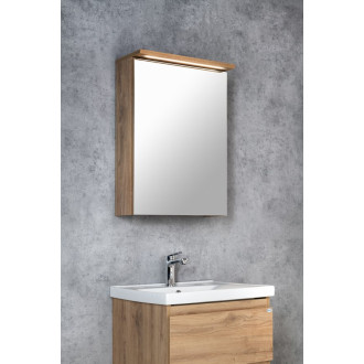 KAWA STRIP galerka s LED osvětlením 50x70x22cm, dub emporio WGL35S WGL35S