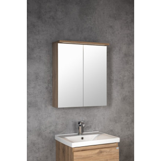 KAWA STRIP galerka s LED osvětlením 60x70x22cm, dub emporio WGL36S WGL36S