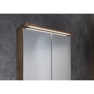 KAWA STRIP galerka s LED osvětlením 60x70x22cm, dub emporio WGL36S WGL36S