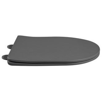PACO WC sedátko, SLIM, Soft Close, Easy Take, šedá mat PCS1012GR