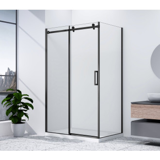 DRAGON BLACK obdélníkový sprchový kout 1300x800mm L/P varianta GD4613B-01