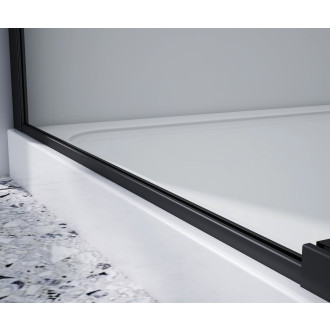 DRAGON BLACK obdélníkový sprchový kout 800x1000mm L/P ,rohový GD4280BGD4210B
