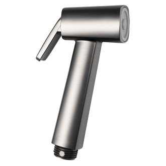 Bidetová sprška hranatá, ABS/gun metal BS109GM