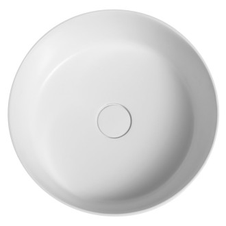 THIN umyvadlo na desku, Rockstone, ? 38 cm, siena/bílá mat WN548-42