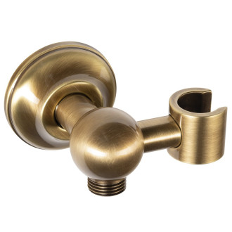 ANTEA držák sprchy s vyústěním, bronz 981R6