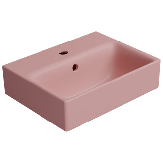 NUBES keramické umývátko 40x32cm, blush mat 9684124