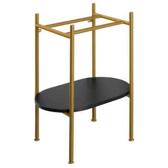 PUNO podstavec pod umyvadlo 400x820x360mm, zlato mat SKA570-5