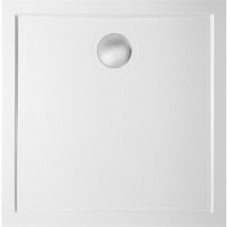 GALLET sprchová vanička z litého mramoru, čtverec 80x80cm GQ8080