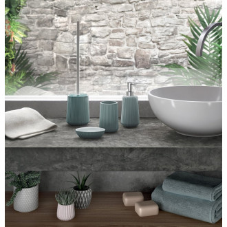 MARIKA WC štětka na postavení, azzurro MK3362