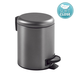 POTTY odpadkový koš 5l, Soft Close, gun metal