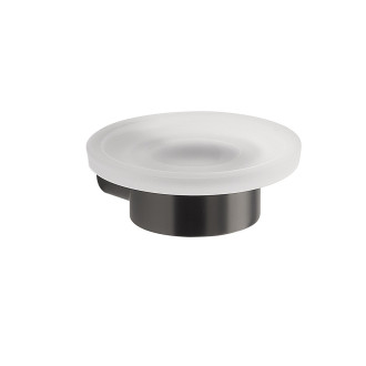 PIRENEI mýdlenka, mléčné sklo, gun metal PI1181