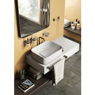 PIRENEI držák ručníků 600x66mm, gun metal PI216081 58193