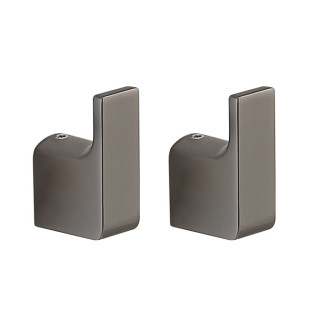 PIRENEI háček, balení 2ks, gun metal PI2781
