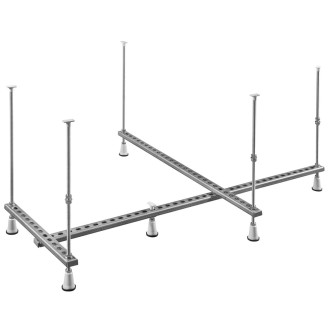 Nosná konstrukce pro asymetrickou vanu 170x80cm, L/R