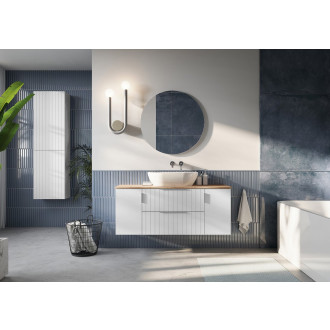 ESPACE skříňka 35x172x32cm, 2x dvířka, levá/pravá, bílá mat strip ESC230-3131S