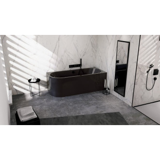 VIVA R MONOLITH asymetrická vana 180x75x60cm, šedá