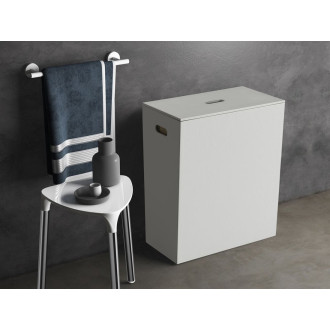 LUXURY koš na prádlo 49,5x61,8x29cm, bílá 103702 58972