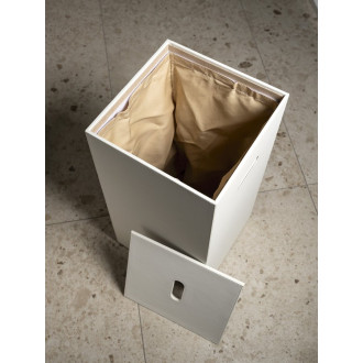 LUXURY koš na prádlo 49,5x61,8x29cm, bílá 103702 58972