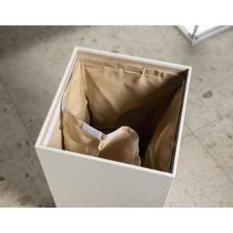 LUXURY koš na prádlo 49,5x61,8x29cm, bílá 103702 58972