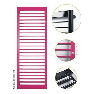 radiátor MODO 500 x 1376 mm, barva C. dle vzorníku, středové připojení 50 mm RADMOD5014.SP