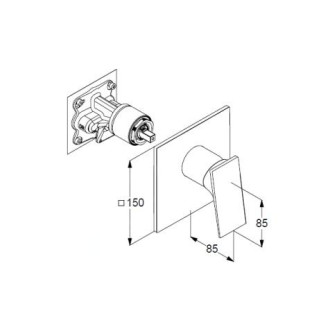 KLUDI-DECUS PO SPRCHOVA BAT. CERNY MAT, PRO 88022 547553975