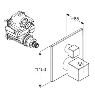 KLUDI-DECUS PO VAN/SPR. TERM. BAT C/MAT, PRO 88022 548103975