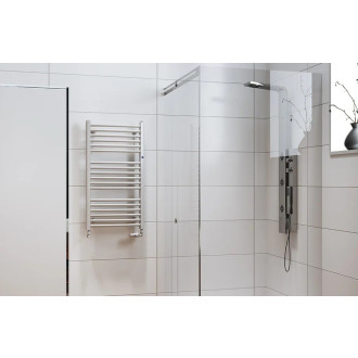 radiátor OMEGA R 500 x 1173 mm, C35 white silk, středové připojení 50 mm RADOME501235SP
