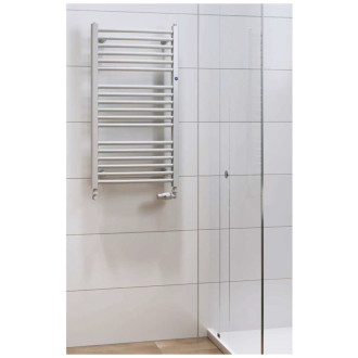 radiátor OMEGA R 500 x 1574 mm, C35 white silk, středové připojení 50 mm RADOME501635SP