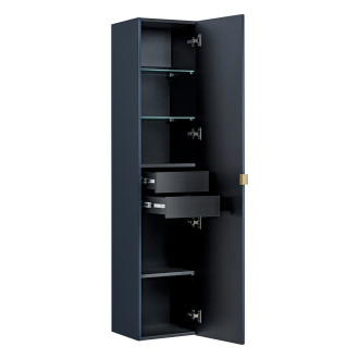 Comad SANTA FE DEEP BLUE 80-01-C-1D2S koupelnová skříňka vysoká